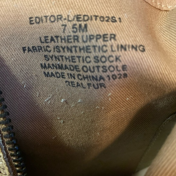 Steve Madden Womens Editor Leopard Animal Print Fashion Boots Size 7.5 - Picture 11 of 11